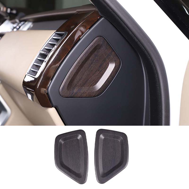 ABS Silver Car Center Console Dashboard Both Side Panel Decorative Cover Trim For Land Rover Range Rover Vogue L405 2013-2018