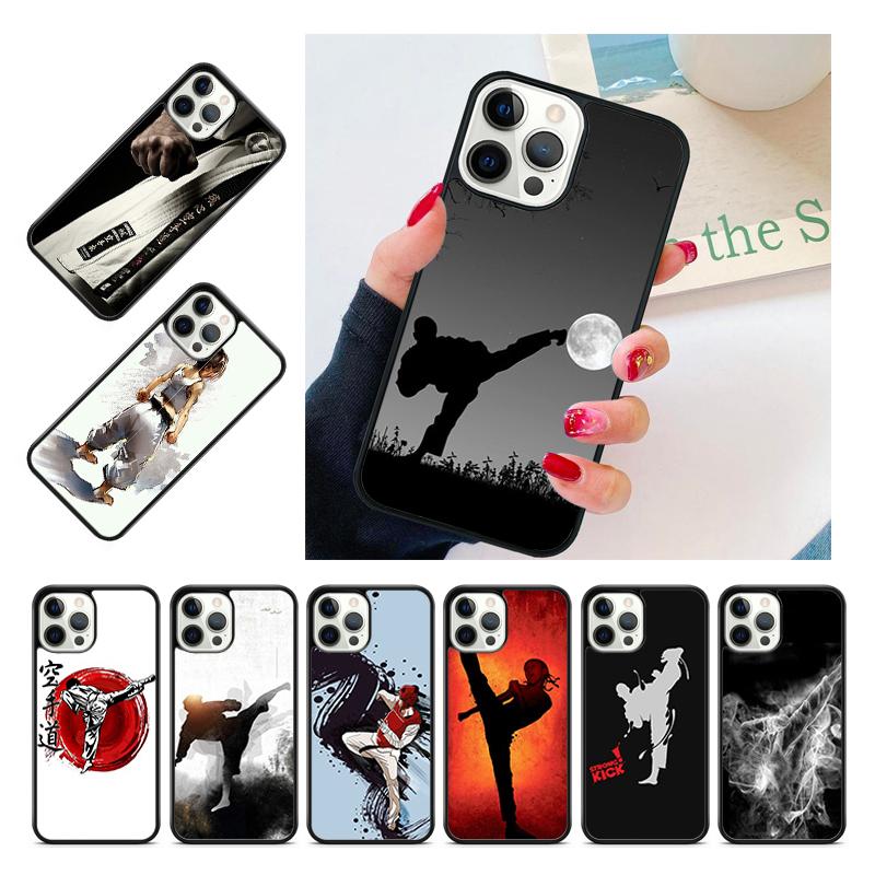 Kung Fu Karate Taekwondo Coque Shell For iPhone 17 Air 15 16 14 13 12 Pro Max 11 Pro Max Plus Phone Case Cover