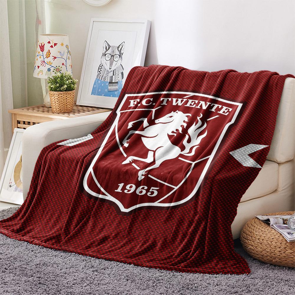 Football Club Twente Flannel Blanket, High quality Comfortable for All Seasons, Home Decor, Warmth and Comfort