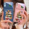 Cartoon Christmas tree For Samsung M02 12 Note 8 9 10 20 A 01 A02 A03 Core 04 05 06 10 12 13 14 15 A16 glass Ultra phone case