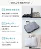 Double Regalo Compression Pouch Easy to compress with Travel Pouch Compression Bag Clothes Travel Business Trip Sorting Two Rooms [YKK Zipper] zipper!
