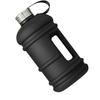 Schwarzer Outdoor-Sport-Fitnessbecher Tragbar Große Kapazität Wasserbecher 2,2L Überdimensionierte Plastik-Wasserflasche
