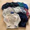 American Retro-X Classic Fleece Jacket Warm Stand Collar Coat Men Youth Casual Outdoor