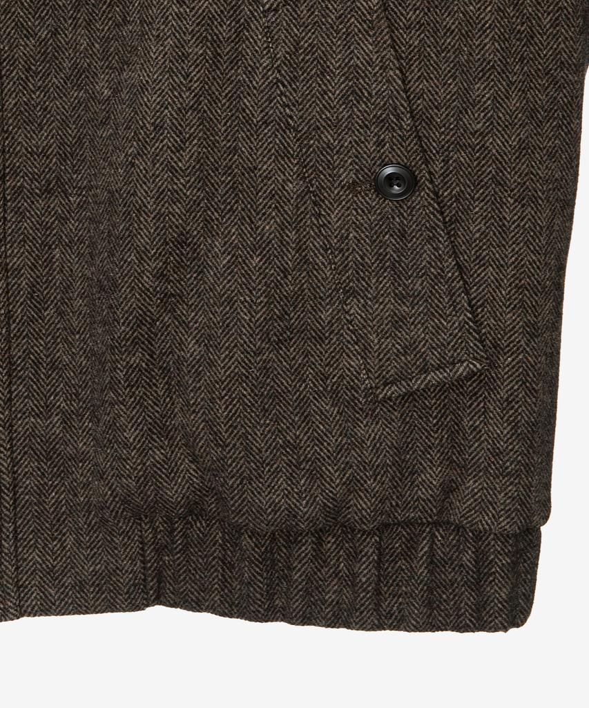 Mindbridge [Couture] Do Good_Wool Horn Harrington Padded Jumper