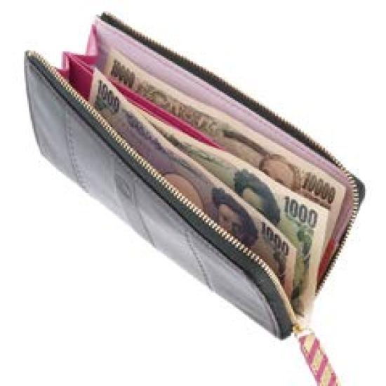 [Framework] Ritardando L-shaped Zipper Long Wallet 45717 Women's, 10x Points, Next-Day Delivery, 2. Red