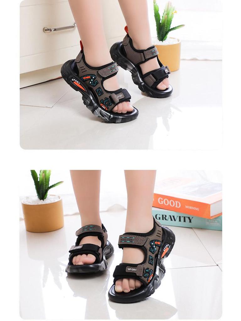 Boys' Summer Sports Sandals: Breathable Beach Shoes