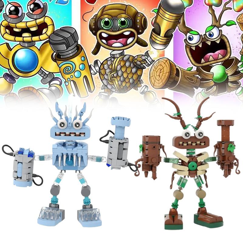 Singing Monsters My Wubbox Robot Building Blocks Set Action Figures Models Toys