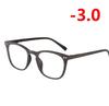 Sun Photochromic Lenses Finished Myopia Glasses For Unisex Retro Wood Color Chameleon Nearsighted Eyewear 0 -1.0 -1.5 -To -4.0