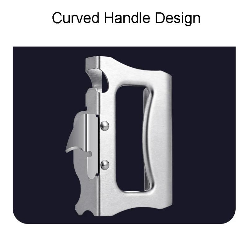 1PCS Stainless Steel Beer Can Opener Multifunction Grasp Manual Bottle Screwdriver Kitchen Gadgets Portable Multitool