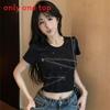 Tshirt For Women Oversize Summer Casual Pure Fabric With Embroidery For Fashion Enthusiasts