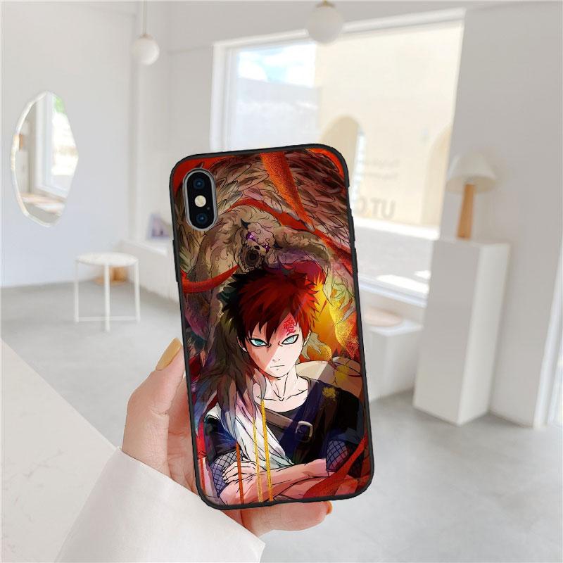 LO65 Naruto Gaara Soft Shell Phone Case for OPPO A3 Pro A72 A74 A76 A77 A77S A78 A79 A94 A95 A18 A40M A58