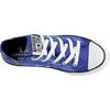 Converse CTAS OX Comfortable Versatile Low-Top Canvas Shoes Kids sneaker Blue White 664247C