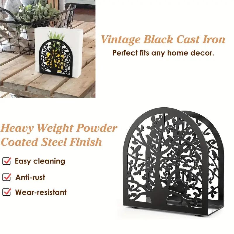 Shein Metall Vogel Baum Serviettenhalter für Schreibtisch und Tisch.