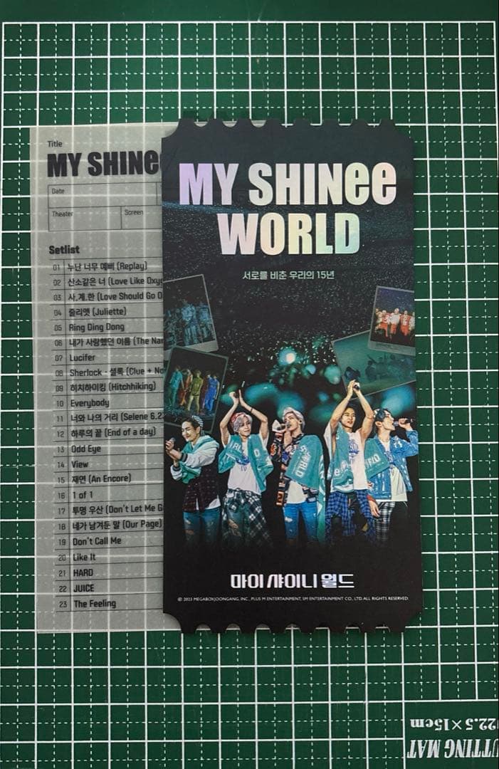 

[USED] Korea SHINee MY SHINee WORLD Bonus Megabox
