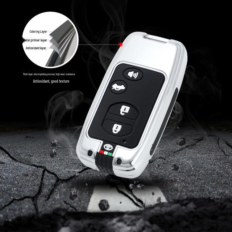 Toyota Key Case for Land Cruiser, Old Model Camry, Prado, Highlander
