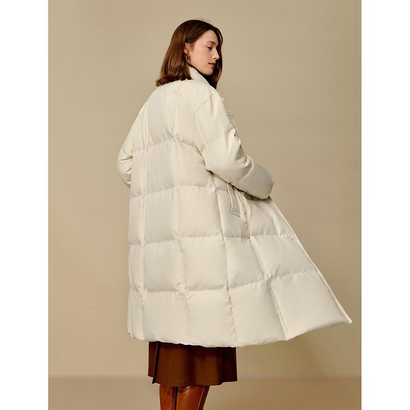 Inman Women's Stand Collar Long Down Jacket