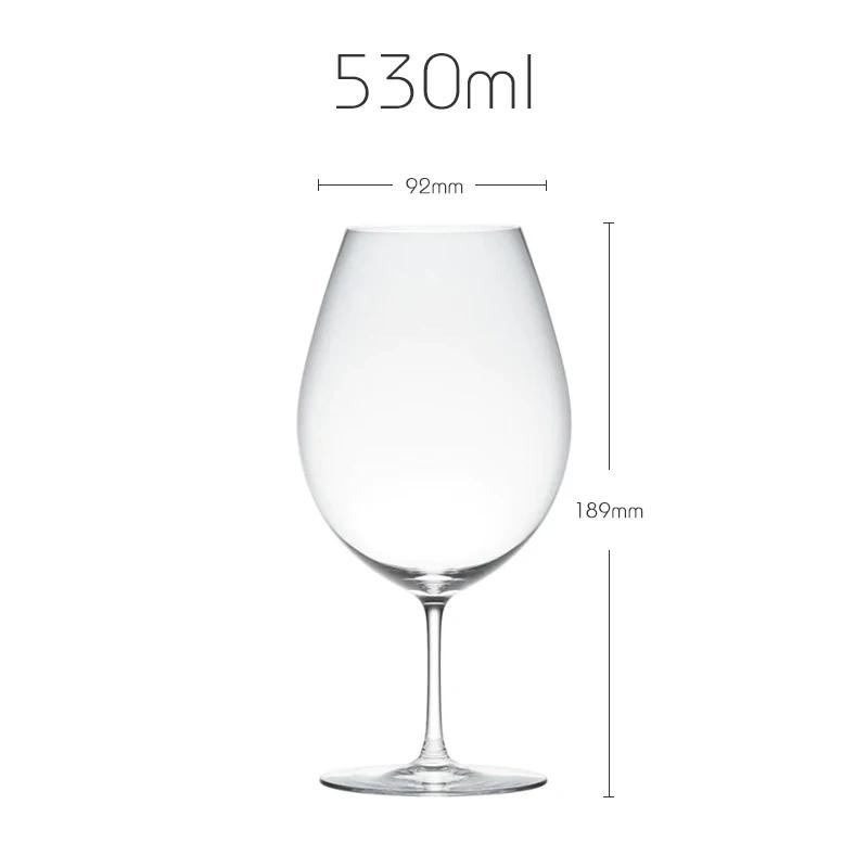 Light Luxury Crystal Cup Red Wine Glass Wine Glass Handmade Extremely Thin Masterly Goblet Party Wine Glasses Drinking Glasses