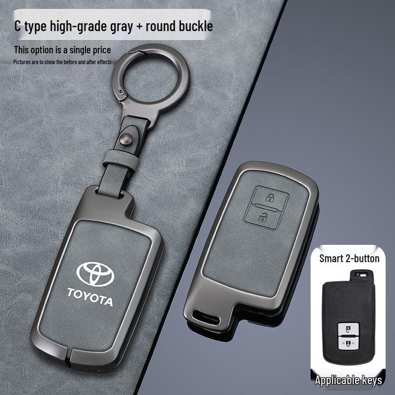 Key Case for 7th Gen Camry, 16-17 Model Land Cruiser, and 17 Model Land Cruiser 4000