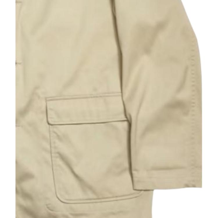 Nanamica x AH LIANMINGKUAN A. H Big Chino Club Big Chino Jackets & Coats Men's Beige SUAS095