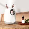 Mini Humidifier Portable USB Wired Quiet Moisturizing For Desk Bedroom Office Cute Animal Shape White
