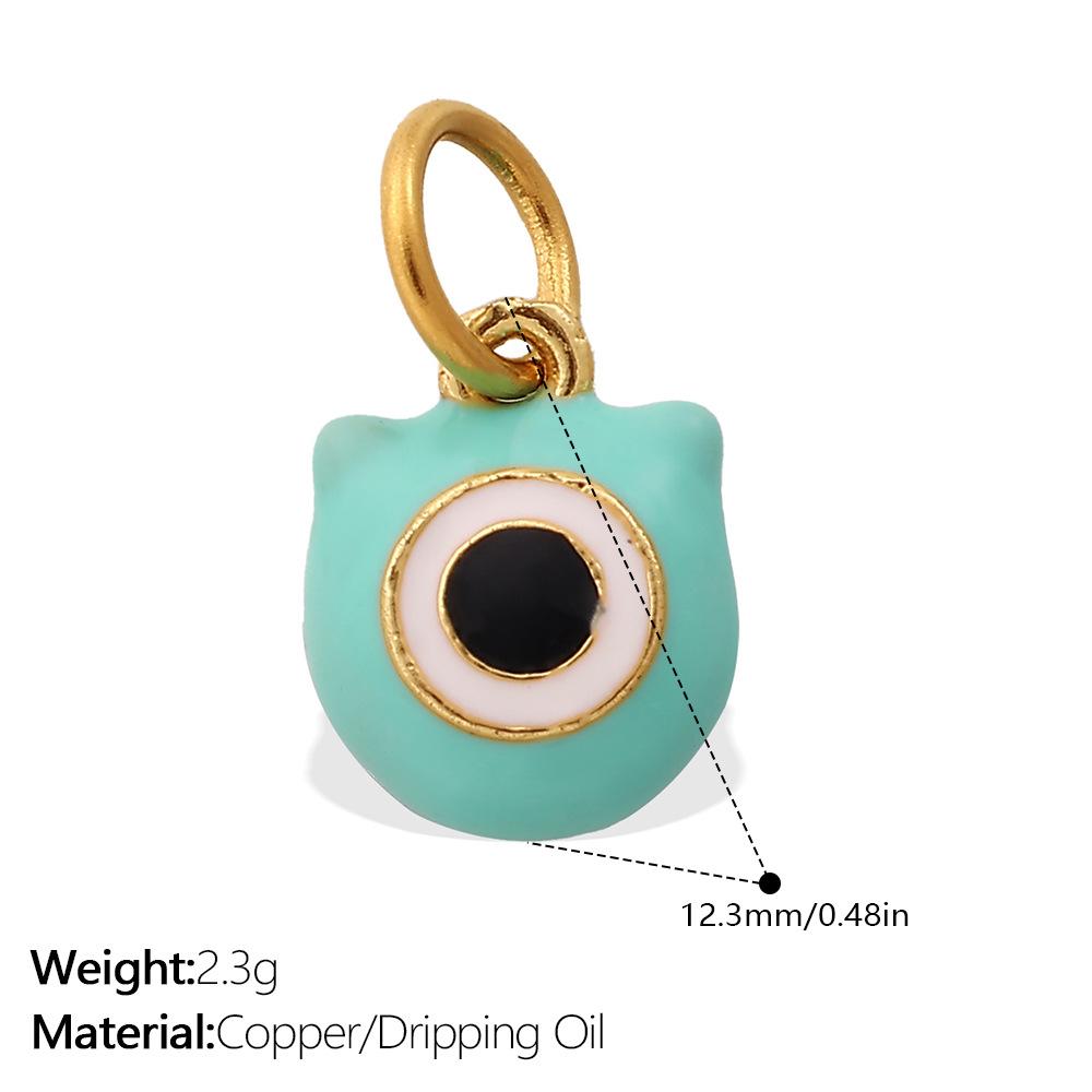 Cartoon Color Oil Drop Pendant Accessories Cute And Diverse Ice Cream Flower Diy Earrings Pendant