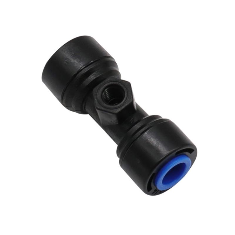 Misting Nozzles Tees for 0.65cm 1/4 Inch Slip Lock Mister Nozzles Thread Misting Nozzle Tees for Outdoor Cooling System
