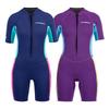 2.5MM Children's Diving Suit Female Middle School Senior One-piece Short-sleeved Swimsuit Thickened Cold-proof Surfing