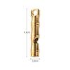 Titanium Survival Whistle Hiking Camping Outdoor Emergency Signaling Lightweight Single-Tube EDC Gear