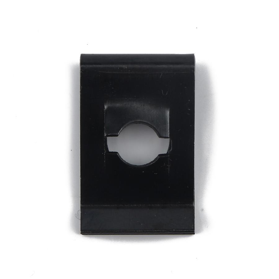 120 X U-Shaped Car Reed Nut Clip Nut No.14 Black For Interior Decorative Plate