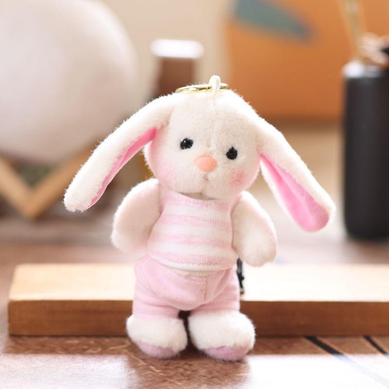 Plush Bear Keychain With Soft Short Pile Fabric For Kids And Teens
