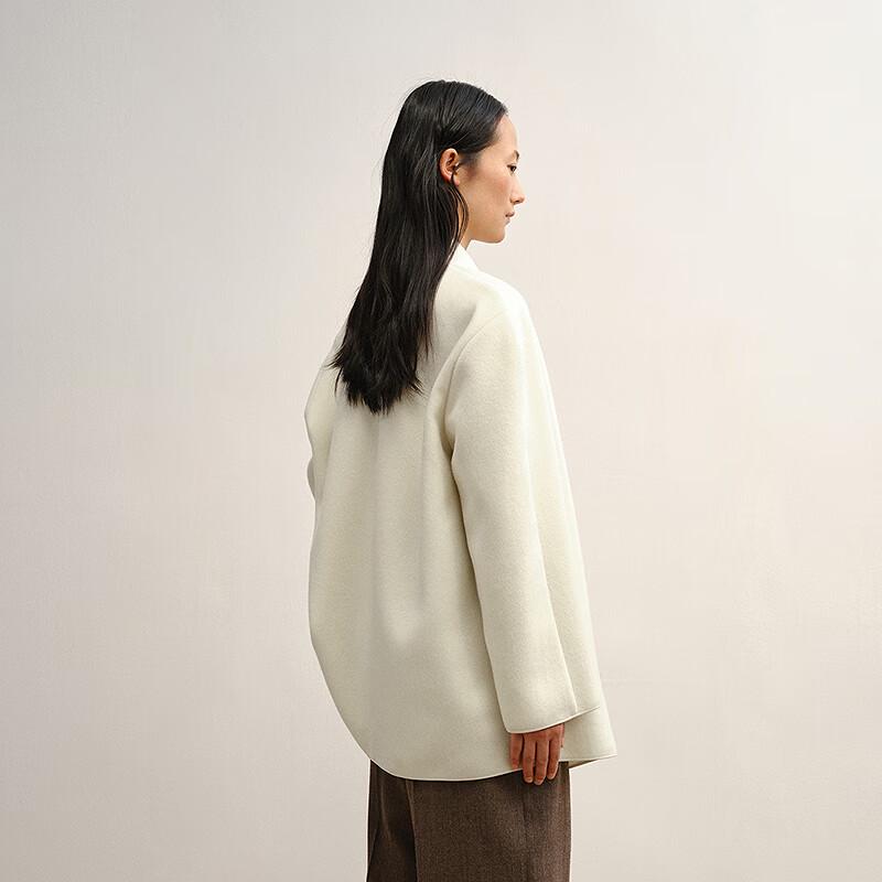 Less 2025 Autumn H-line Wool & Cashmere Coat