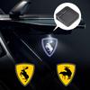 2 Stuks LED Springend Eland Embleem Auto Deurlicht Welkom Lamp Draadloze Projector Voor B3 B4 B5 XC90 XC60 S60 XC40 S40