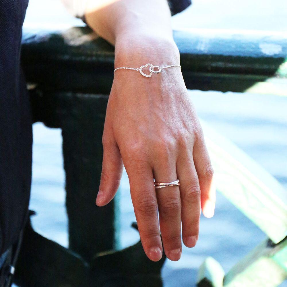 [Authenticity Guaranteed] Together Heart Bracelet A1648-051-14-L19V (Original Price: 170,000 Won)