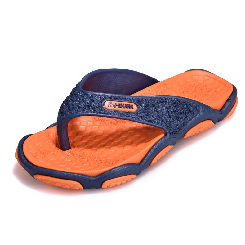 Fashion Men's Slippers Summer Outdoor Beach Flip Flops Mens High Quality Flat Non-slip Slides Men Casual Sandals Zapatillas De Hombre