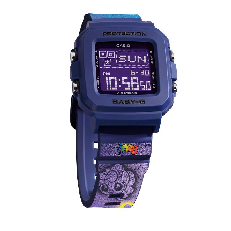 CASIO My Little Pony Quartz Movement Watch Women s Watch Purple Watch Dial BGD-10K Dark Purple BGD-10K-2PRX