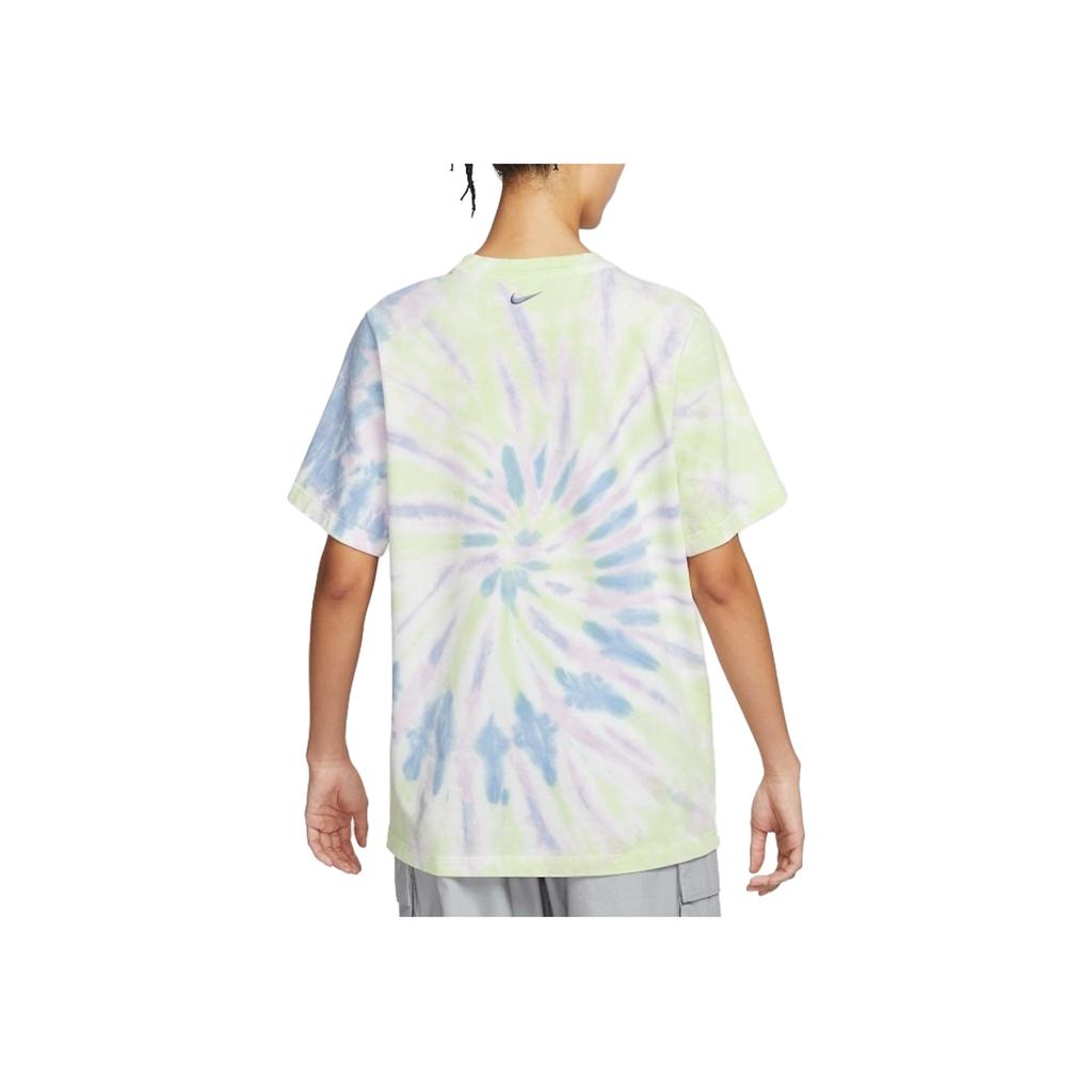 Nike Sportswear NSW GCEL Round Neck College Style Comfortable Soft Letter Sports Breathable Short Sleeve T-Shirt Women T-Shirt Light-Yellow IF0612731