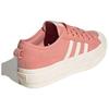 Adidas Originaler Nizza Plattform Komfortable Mote Slitesterke Høydeøkende Lav Topp Lerretssko Dame Sneakers Rosa JQ9149