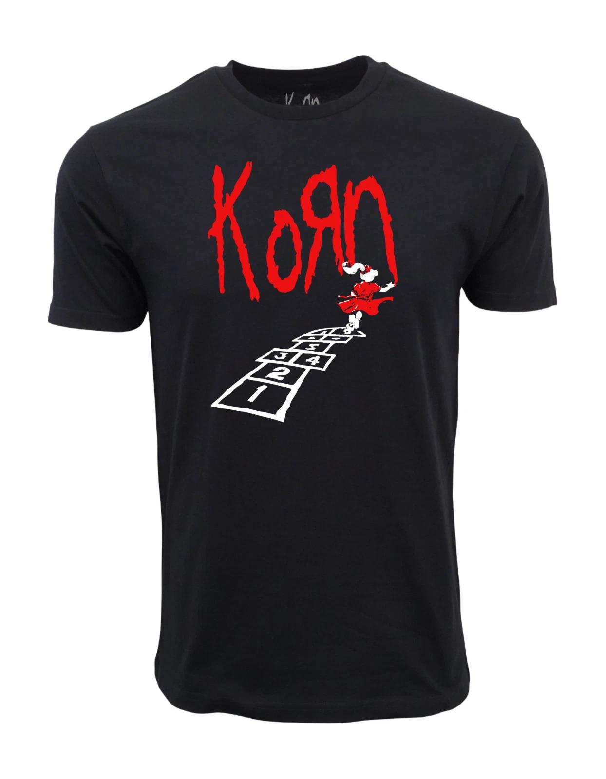 Unisex Adult Casual Graphic Korn Follow The Leader Graphic T shirt ... XXL