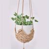 Flowerpot Net Hand-woven Cotton Rope Decoration Hanging Rope Hanging Basket Flowerpot Net Gardening Creative Plant Hanging