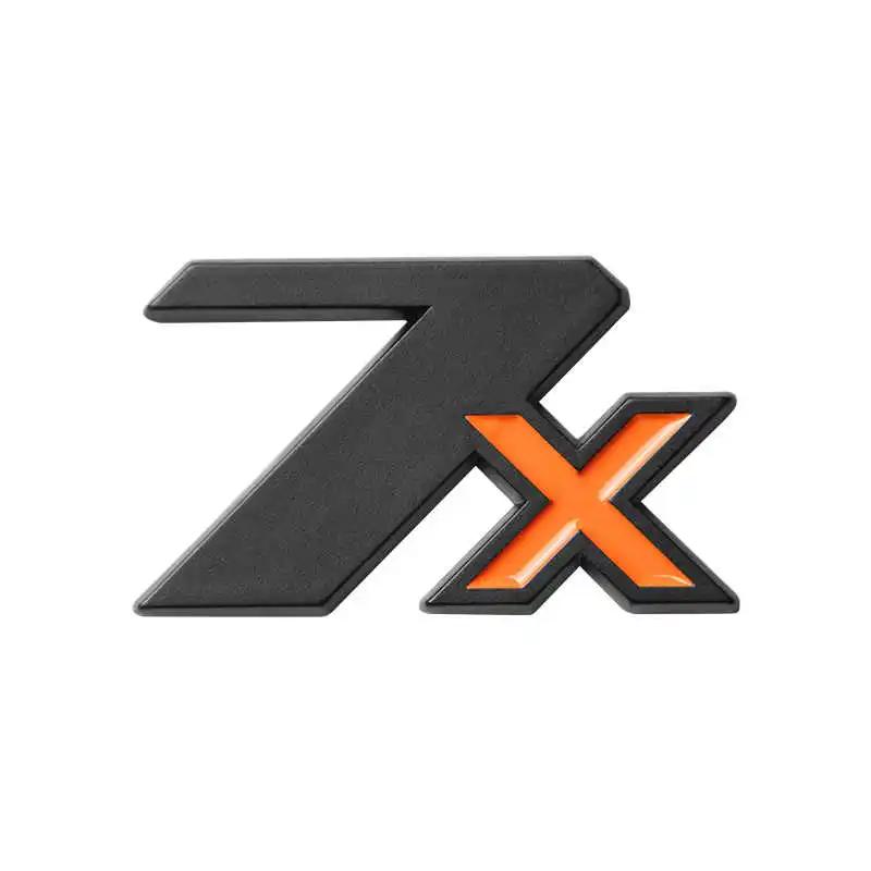 For ZEEKR 001 X 007 7X 009 Black Badge Front Rear Badge Blackened Modification Accessories