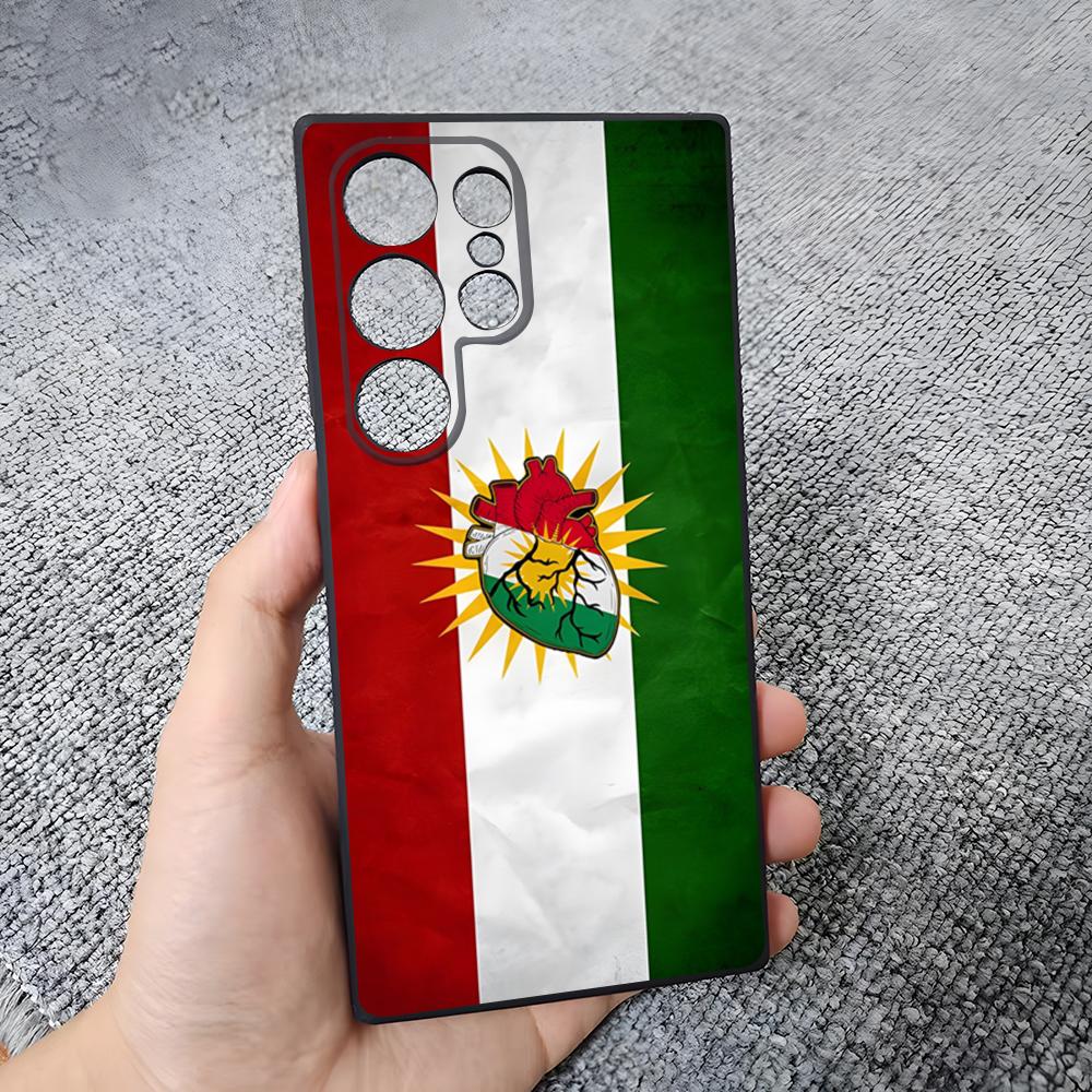 Kurdistan Flag Cool Phone Case For Samsung S26 S25 Plus S20 S20 Plus S22 Ultra S23 FE S21 Plus S21 Ultra Soft Cover