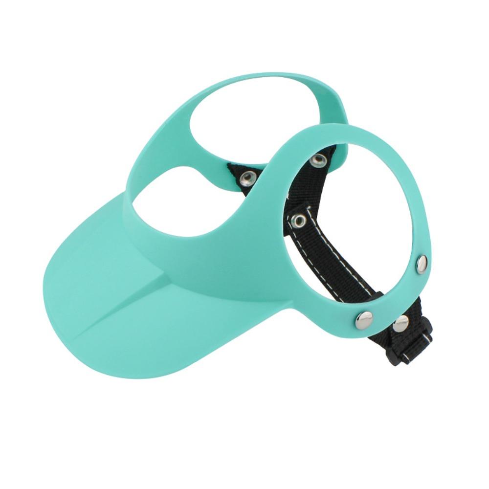 

Stylish Dog Hat With Ear Holes Doggy Visor Pet Supplies Pet Sun Hat Small To Medium Dogs зелёный