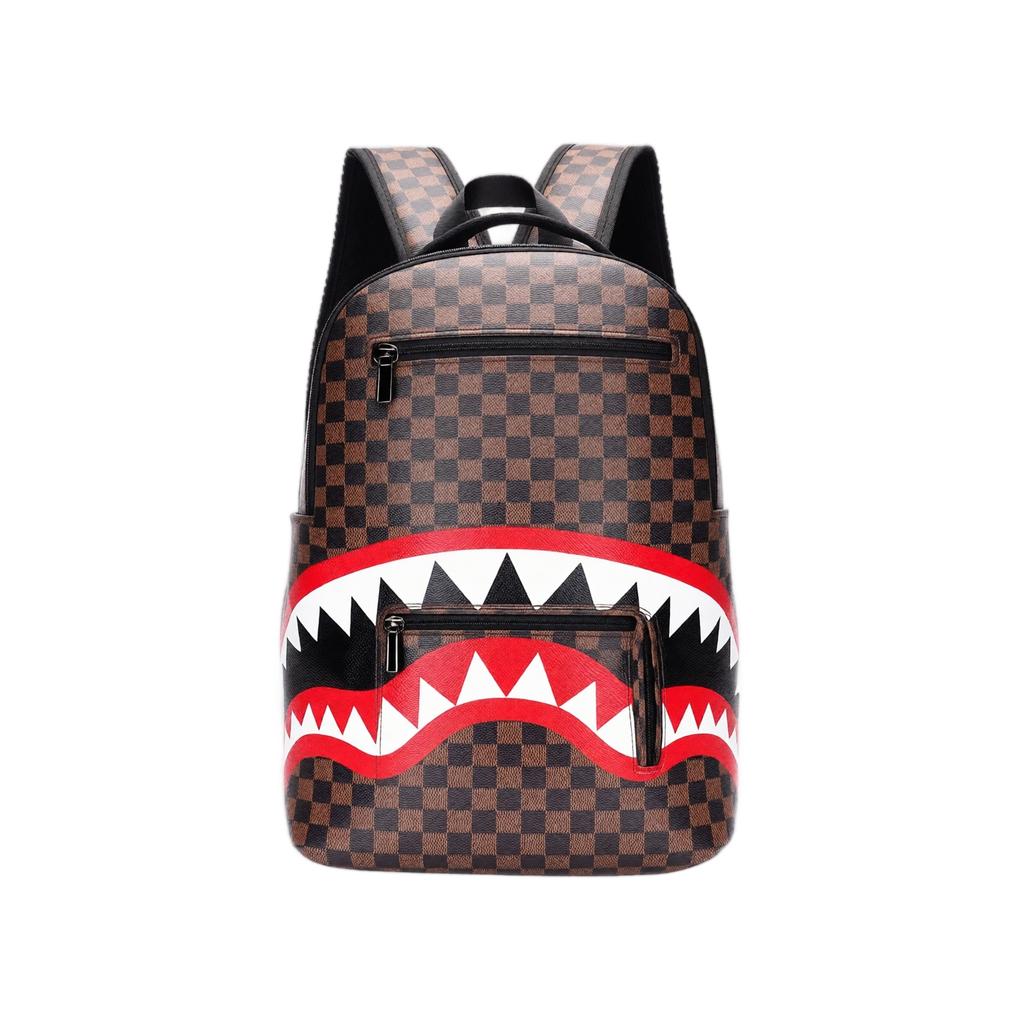 Fashion Unisex Student Backpack with Large Capacity, Casual Daypack for School and Commuting