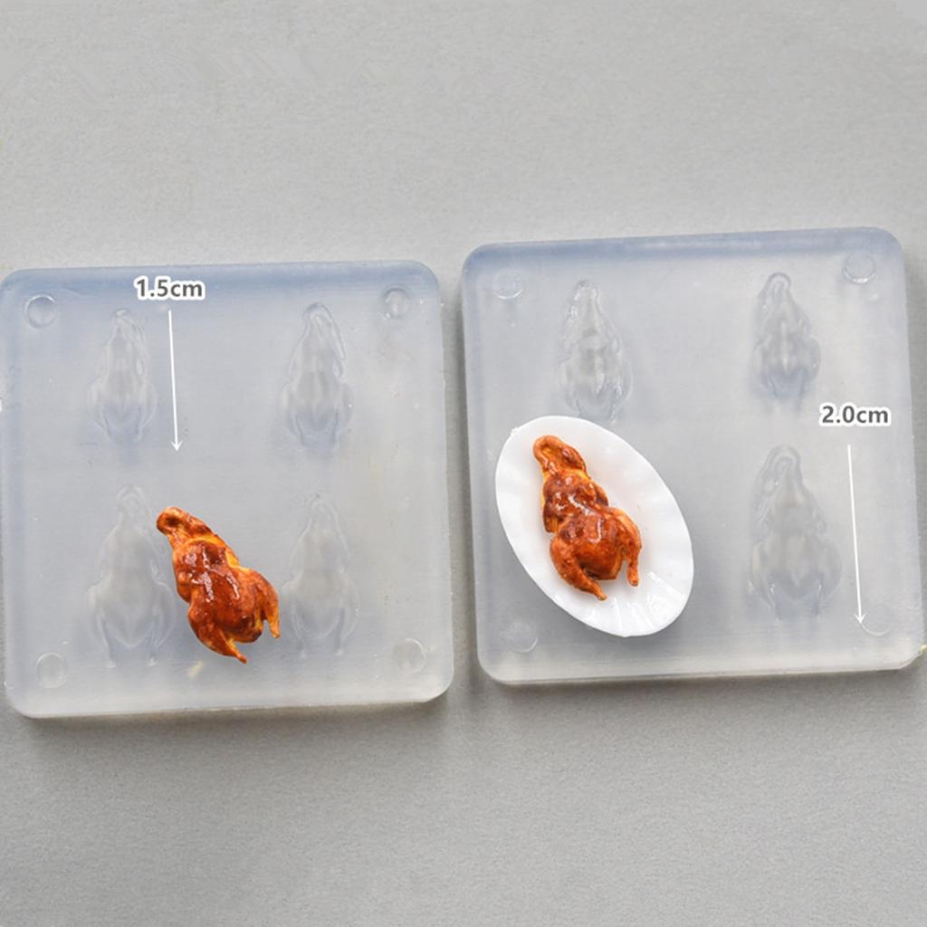 Silicone Mold 3D Duck Shaped Silicone Molds DIY Jelly Shots Gum Paste Fondant Pudding Soap Handmade Decorations Mould