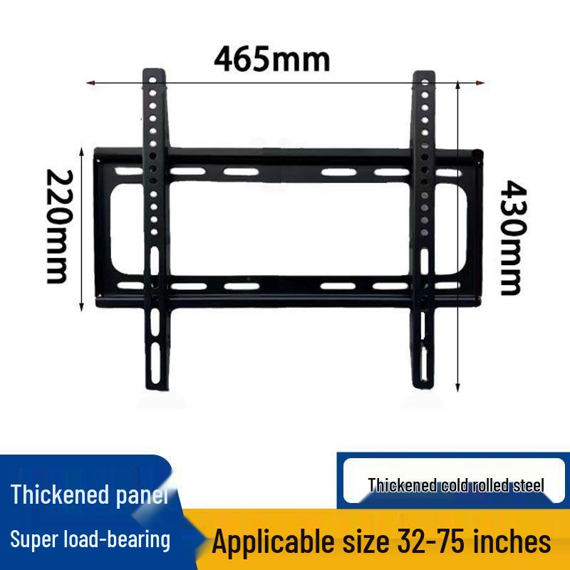 Universal TV Wall Mount, Adjustable 32-120 Inch Tilt & Fixed Angle Bracket