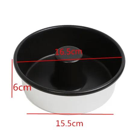 Pudding Mousse Cake Mold Donut Pan Anodized Aluminum Alloy Mould Kitchen Bakery Baking Decoration Tin Ring Tools Baking Mold