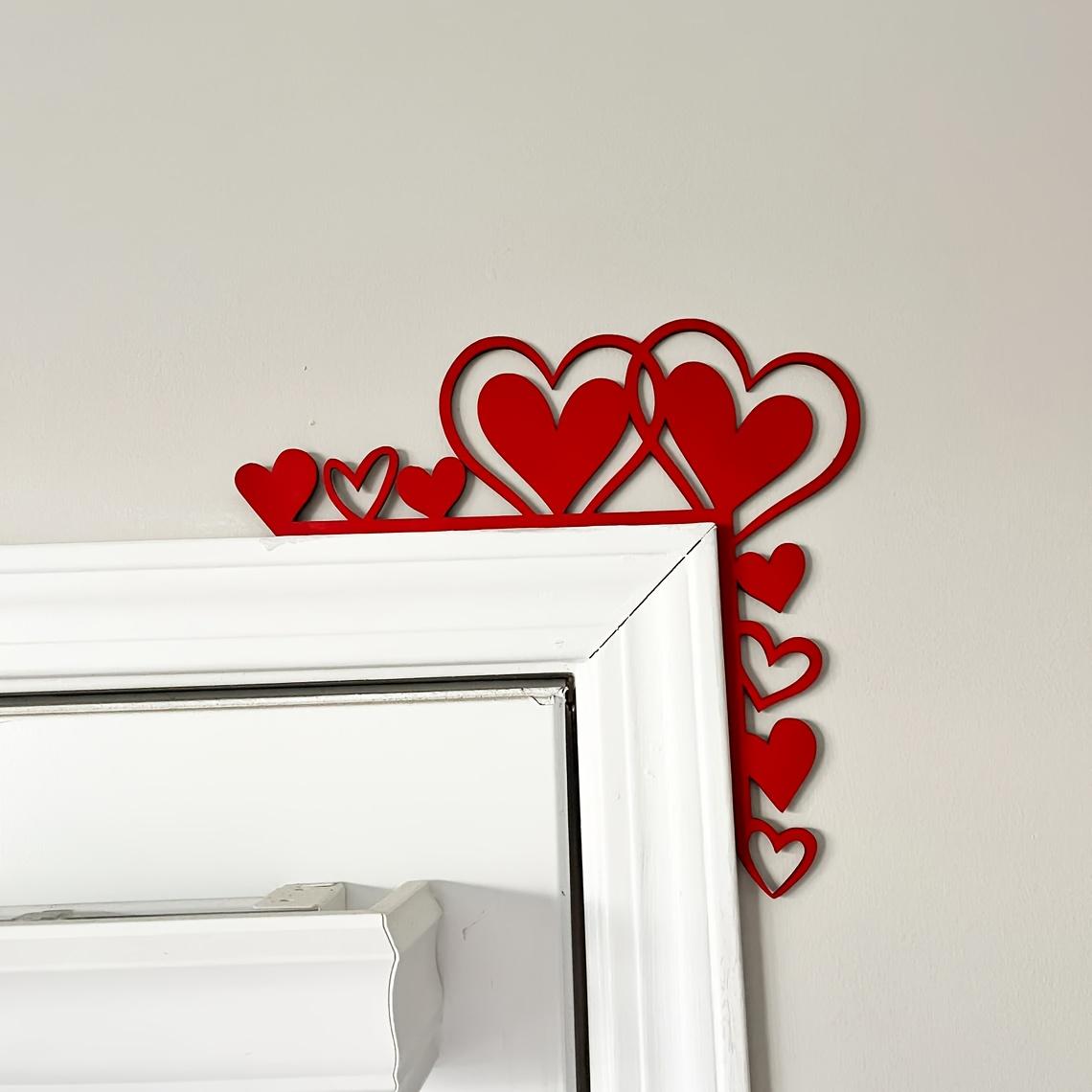 

Valentine s Day Love Door Frame Decoration - Wooden Corner Decoration for Home and Party Use