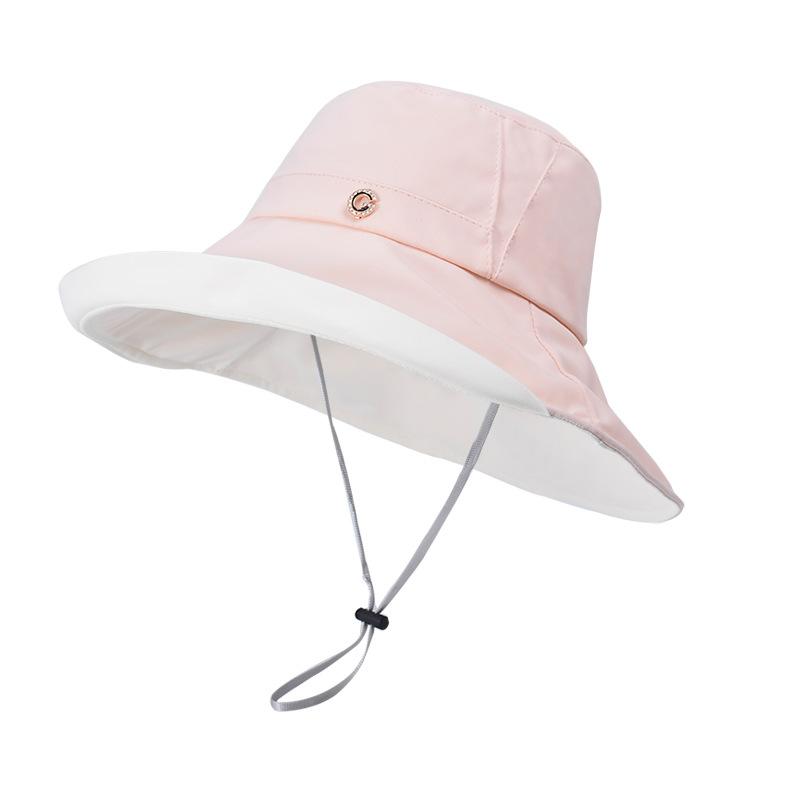 

8486 new spring and summer eaves sunshade bucket hat fashion hat women s outdoor versatile sunscreen sun hat