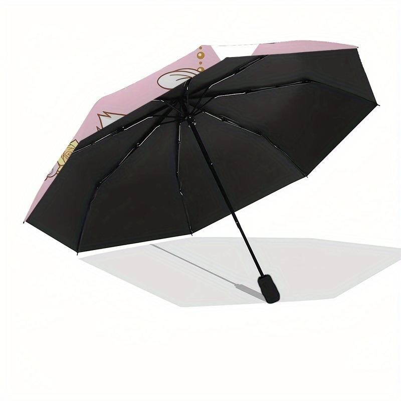 1pc Hello Kitty Royal Celebration Umbrella with Plastic Handle,Suitable for All Seasons Home Travel Outdoor UmbrellaSanlio678
