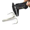 10pcs 4X Strengthen Fishing Brabed Hooks for Big Sea Fish Game Treble Hooks Artificial Bait Fishhooks Size 6/0# 7/0# 8/0# 10/0# 260319